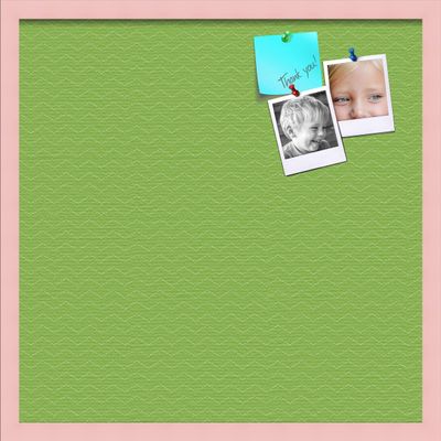 PinPix Decorative pin Cork Bulletin Board Made from Canvas, Seemless Pattern Printed at 24x24 Inches and Framed in Baby Pink Stain on Beech (PinPix-518)