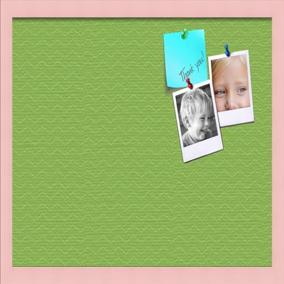 PinPix Decorative pin Cork Bulletin Board Made from Canvas, Seemless Pattern Printed at 24x16 Inches and Framed in Baby Pink Stain on Beech (PinPix-518)