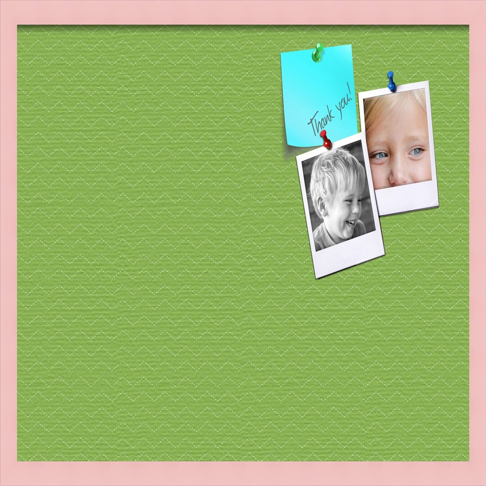 PinPix Decorative pin Cork Bulletin Board Made from Canvas, Seemless Pattern Printed at 30x20 Inches and Framed in Baby Pink Stain on Beech (PinPix-518)