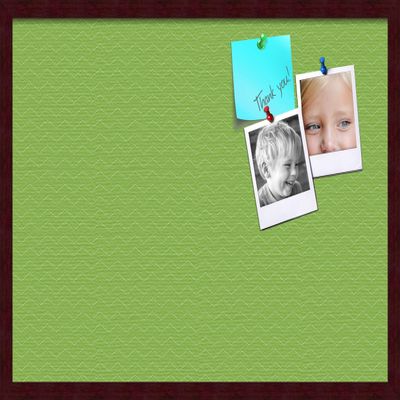 PinPix Decorative pin Cork Bulletin Board Made from self-Healing Canvas, Seemless Pattern Printed at 30x20 Inches and Framed in Classic Mahogany Frame(WOM59504)