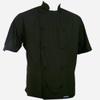 CHEFSKIN Original Short-Sleeve Chef Jacket in Black (X-Small (46 Inch Chest)) view 1