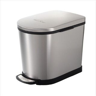 Heim Concept WUTD960157A Slim-Fit Trash Can44; 10-Liter