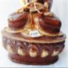 bowlsofnepal F660/F652 Exclusive Gold Plated Copper Statue of Amitabha Buddha 13" Handmade Nepal view 4