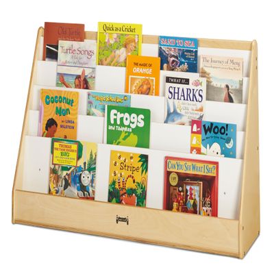 Jonti-Craft 3459JC Flushback Extra Wide Pick-a-Book Stand
