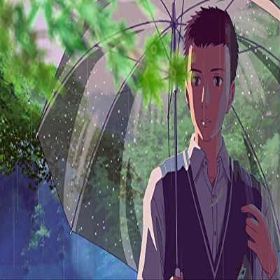 Kotonoha no Niwa Customized 43x24 inch Silk Print Poster/WallPaper Great Gift