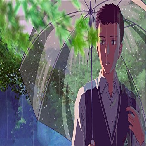 Kotonoha no Niwa Customized 43x24 inch Silk Print Poster/WallPaper Great Gift