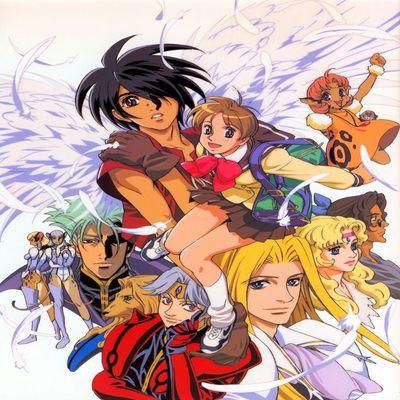 Escaflowne Customized 24x33 inch Silk Print Poster/WallPaper Great Gift