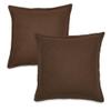 Michael Amini 3 Piece Leigh Coverlet/Duvet Set, King, Brown view 4