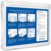 Cal King (9-12 in. Deep) SureGuard Mattress Encasement - 100% Waterproof, Bed Bug Proof, Hypoallergenic - Premium Zippered Six-Sided Cover view 2