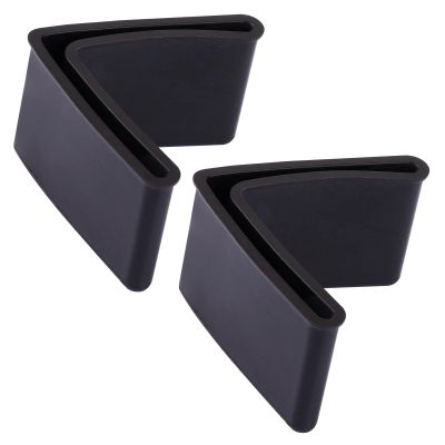 Fuoequl Bed Frame Gash Protector Guards 1-1/2" x 1-1/2" Edge Corner End Covers/Caps Bed Frame Caps