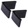 Fuoequl Bed Frame Gash Protector Guards 1-1/2" x 1-1/2" Edge Corner End Covers/Caps Bed Frame Caps view 1
