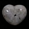 Moonstone Rainbow Crystal Heart ~45mm view 2