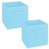 ClosetMaid 3879 Cubeicals Fabric Drawer, Light Blue, 2-Pack view 1