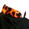 CHEFSKIN Original Short Sleeve Flame Chef Jacket in Size 2X Comes with a Free Beanie Hat view 3