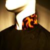 CHEFSKIN Original Short Sleeve Flame Chef Jacket in Size 3X with a Free Beanie Hat view 2