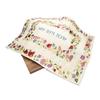 Yair Emanuel Challah Bread Cover for Shabbat and Yom Tov with Floral Silk Embroidery view 4