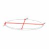 Regency Round Standard Table Top, 36-inch, Cherry/Maple view 3