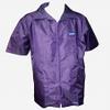 CHEFSKIN Original Barbershop-Boys Short Sleeve Barber/Cosmetologist Jacket in Amethyst Purple (3X (70 Inch Chest)) view 1