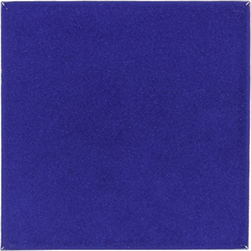 Box of 90-4 x 4 Midnight Blue - Talavera Mexican Ceramic Tiles