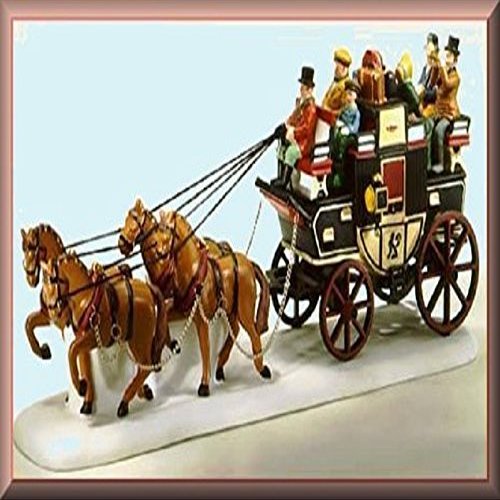Dept 56 Dickens Village Holiday Coach Retired #55611