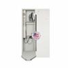 Iron-A-Way Built-In Ironing Center with 42 Inch Ironing Board, Electrical System, Hot Iron Storage and Flat White Door-E42FWU view 1