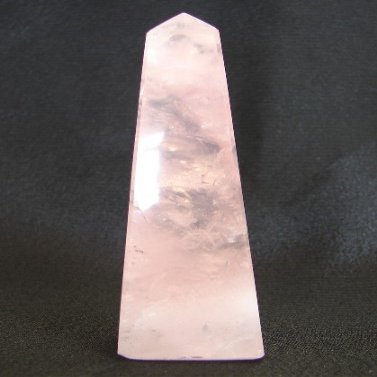 Feng Shui Import Rose Quartz Polished Point-3 inch