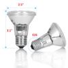 Par 20 3 Pack FL25 50PAR20/FL 50 Watt Halogen Spot Light Bulb Replacement 120V 130V Base Flood Beam Lighting Range Hood Oven PAR20 Reflector Bulbs Kitchen Bathroom Ceiling Can Lamp 50W E26 3P view 3