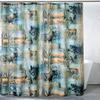 IWGAC 017-2009 Deer & Moose Shower Curtain view 1