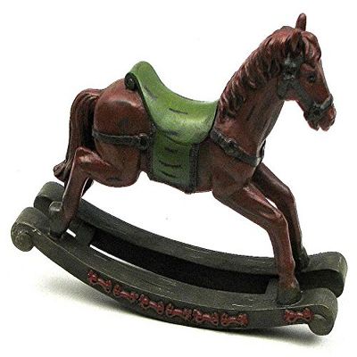 IWGAC 0179-0297 Resin Rocking Horse