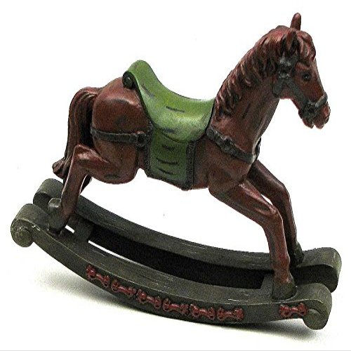 IWGAC 0179-0297 Resin Rocking Horse