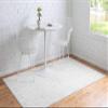 Unique Loom Fez Collection Trellis, Geometric, Bohemian Area Rug (3' 3 x 5' 3 Rectangular, Ivory/ Gray) view 2