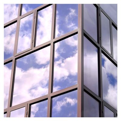 BDF EXS35 Exterior Window Film Glare and Sun Control Reflective Silver 35 (Medium) - 24in X 14ft