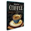 Trademark Fine Art Today's Coffee IV Wall Decor by Lisa Audit, 18 by 24" view 2