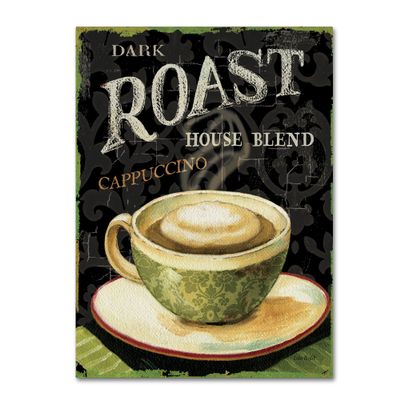 Trademark Fine Art Today's Coffee III Wall Decor by Lisa Audit, 18 by 24"