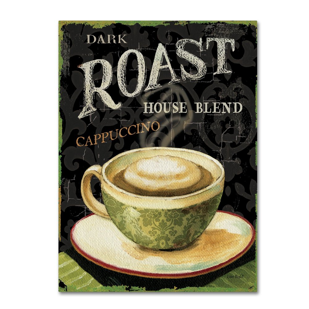 Trademark Fine Art Today's Coffee III Wall Decor by Lisa Audit, 18 by 24"