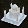 Marble White Taj Mahal Replica Decor Gift 9"inch | Taj Mahal Replica Model India Agra Souvenir Collection | Handmade Home Miniature Building and Architecture Mughal Art Housewarming Valentine Gift view 3