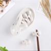 Ceramic Ornament White Rabbit Shape Chopstick Rest Spoon Holder Set Chopstick Holder Chopsticks Stand Rest Fork Tableware Utensils Dish view 3