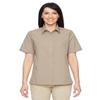 HA LAD SNAP FRONT S/S SHIRT (KHAKI) (XL) view 1