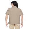 HA LAD SNAP FRONT S/S SHIRT (KHAKI) (XL) view 3