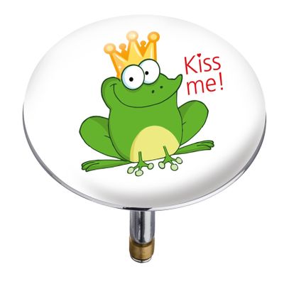 Wenko Pluggy Froggy Drain Plug, Multi-Colour, 7.5 x 7.5 x 6 cm