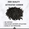 EnviroSupply Premium 4x8 Virgin Coconut Shell Activated Carbon Charcoal (for Air Purification and Vapor Phase Applications) - Bulk 20 lb. Resealable Bucket view 4