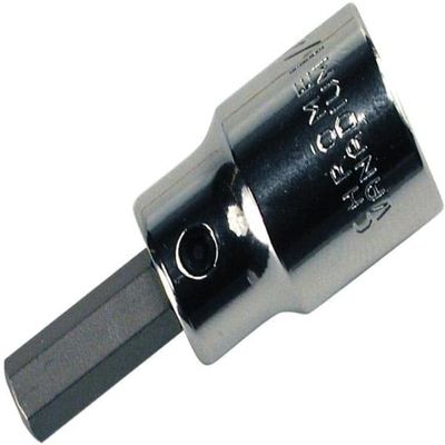 Security Hex Bit Socket 3/8 Sq Dr 2.5mm