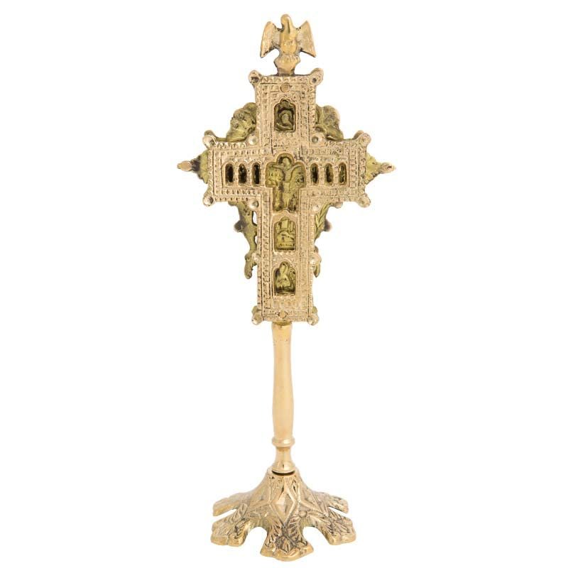 Iconsgr Handmade Christian Greek Orthodox Blessing Cross (361b)