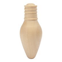 Wooden Christmas Lights-Bag of 10