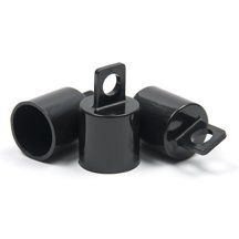 3/4 inch Black Dowel End Caps-Bag of 50
