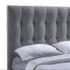 Baxton Studio CF8498-King-Grey Platform, King, Grey view 2