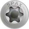 SPAX T-Star Plus 1197000450703 Universal Screw Stainless Steel A2 4.5 x 70 mm Pack of 100 Countersunk Head Fully Threaded 4CUT view 2