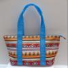 Lunch Bag Insulated Tote Bag Reusable Bag (Aztec Blue) view 1