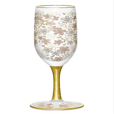 Aderia 6529 Sakura Flute Glasses, 6.1 fl oz (180 ml), Champagne Glass, Made in Japan, Presentation Box, Birthday Gift, Present
