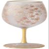 ADERIA 6530 El Dorado Cherry Blossom Wine Glass, 19.3 fl oz (540 ml), Made in Japan, Comes in a Cosmetic Box, Stylish, Red Liquor Cup, White, Gift, Women's, Mother's Day, Tableware, Father's Day, view 1
